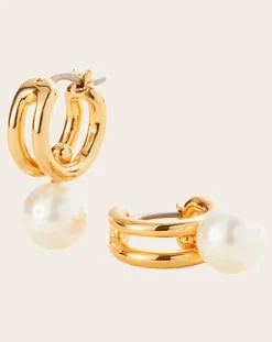 Jenny Bird Boucles D'Oreilles-Boucles d'Oreilles Nova Huggies Doré