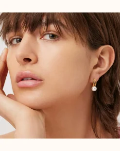 Jenny Bird Boucles D'Oreilles-Boucles d'Oreilles Nova Huggies Doré