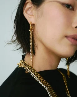 Perrine Taverniti Boucles D'Oreilles-Boucles d'Oreilles Poitou Doré