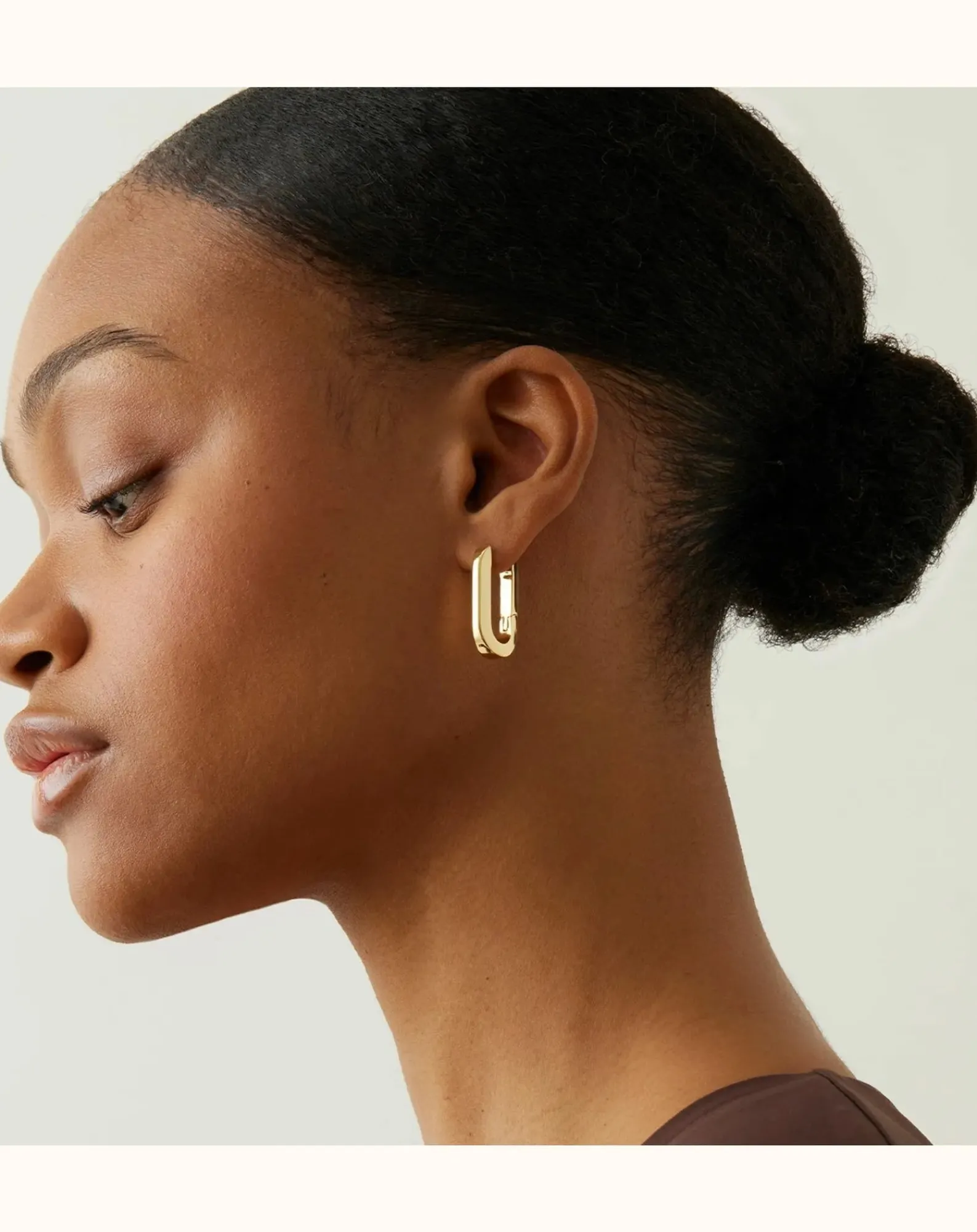 Jenny Bird Boucles D'Oreilles-Boucles d'Oreilles U-Link Doré