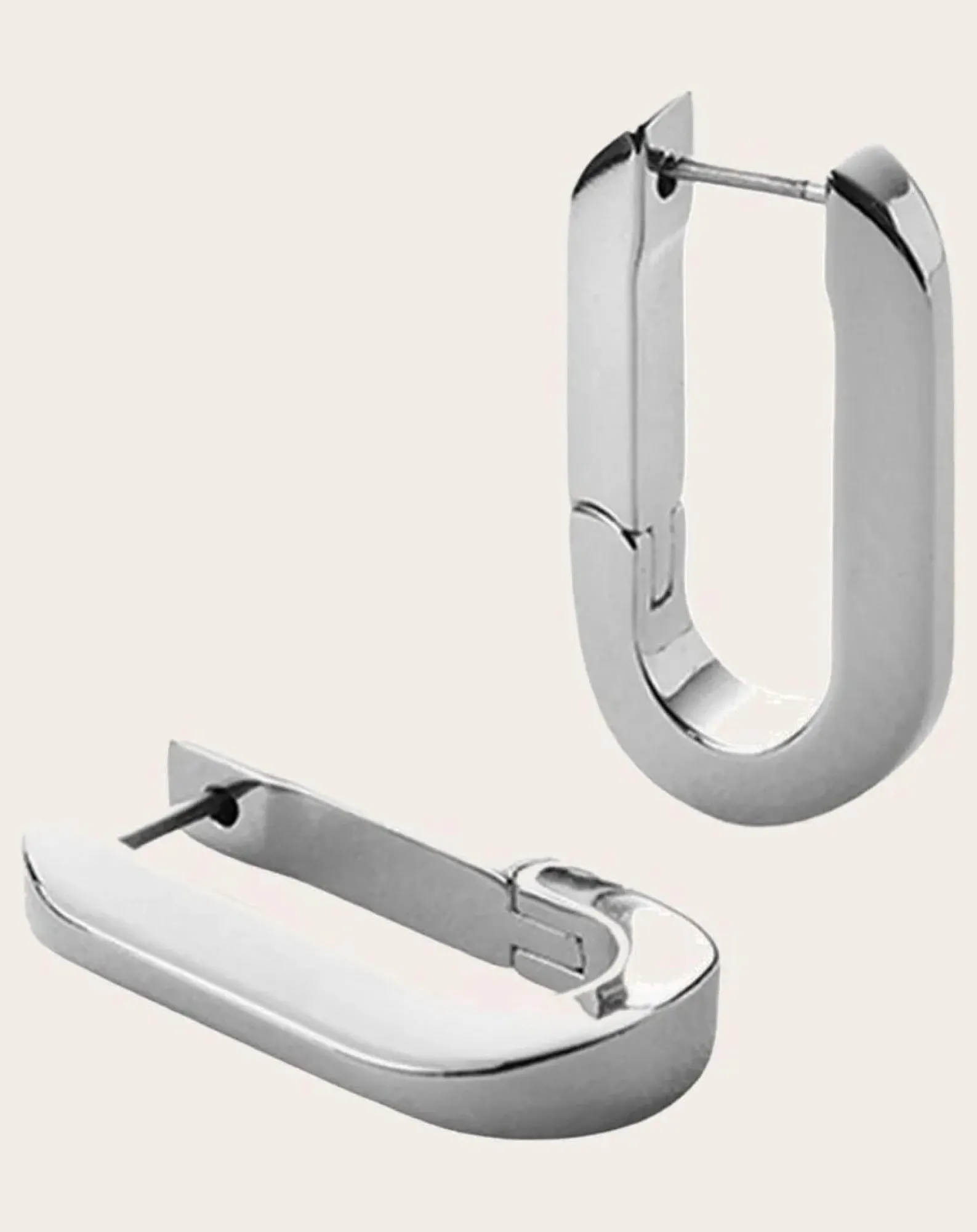 Jenny Bird Boucles D'Oreilles-Boucles d'Oreilles U-Link Argenté