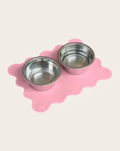 Approved by Fritz Accessoires Animaux-Bowl mat Rose