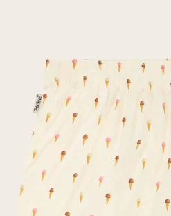 Pockies Chaussettes, Sous-Vêtements-Boxers Icecream Organic Cotton Ecru