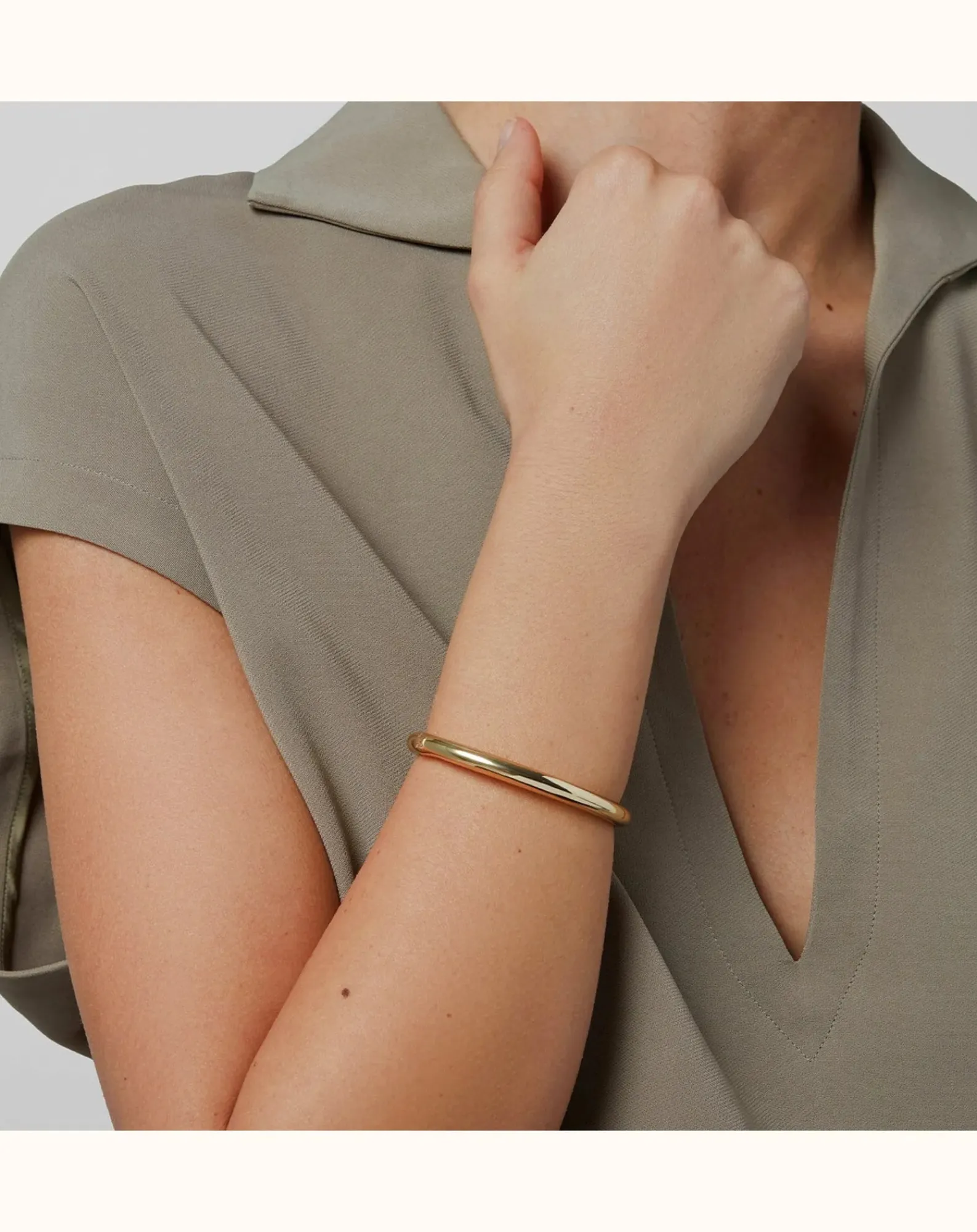 Jenny Bird Bracelets-Bracelet Jonc Gia Doré