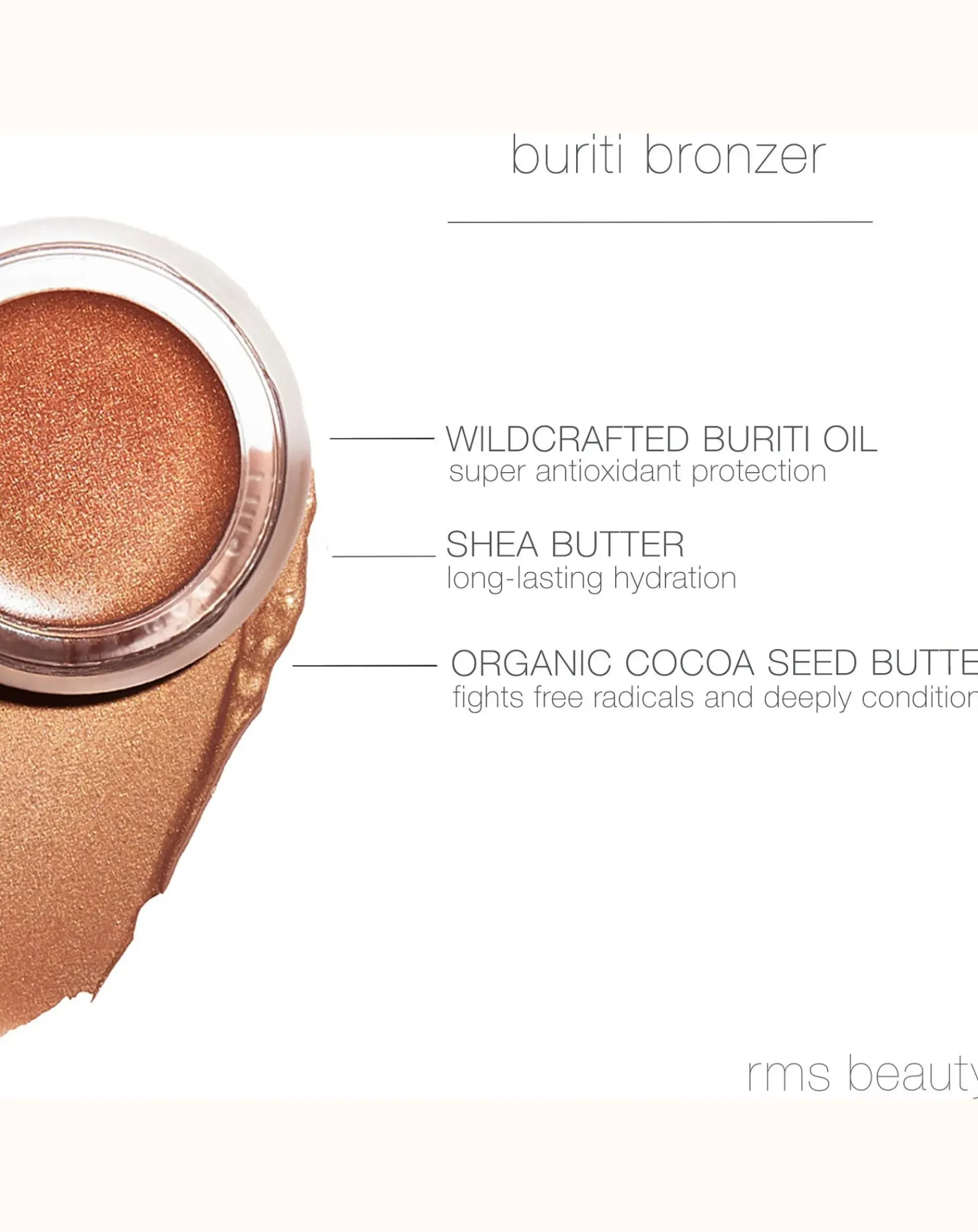 RMS Beauty Maquillage-Bronzer - 5.5g Buriti