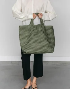 Marrea Cabas-Cabas Extra Large Vert kaki clair