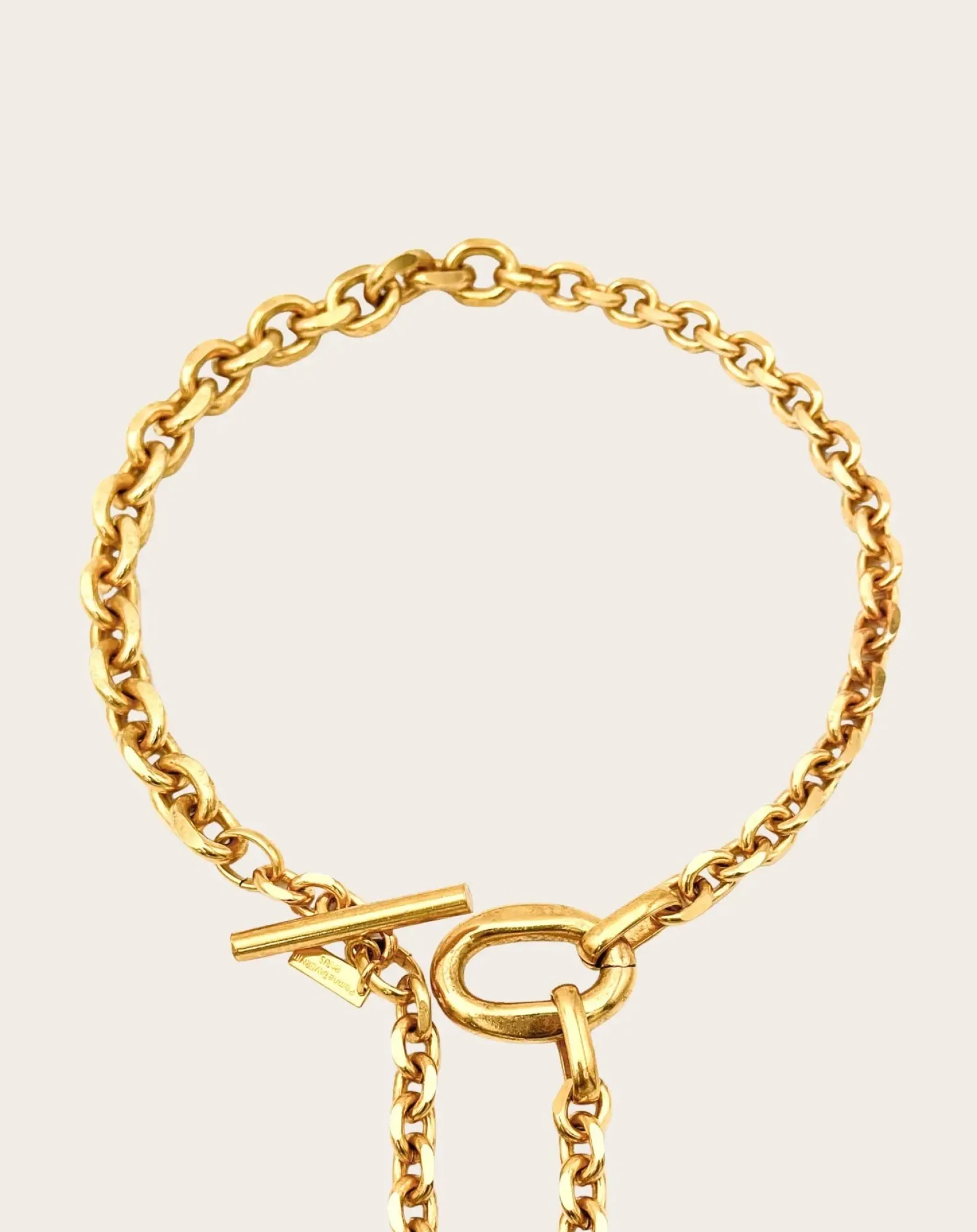 Perrine Taverniti Colliers-Cambronne Pearl Necklace Doré