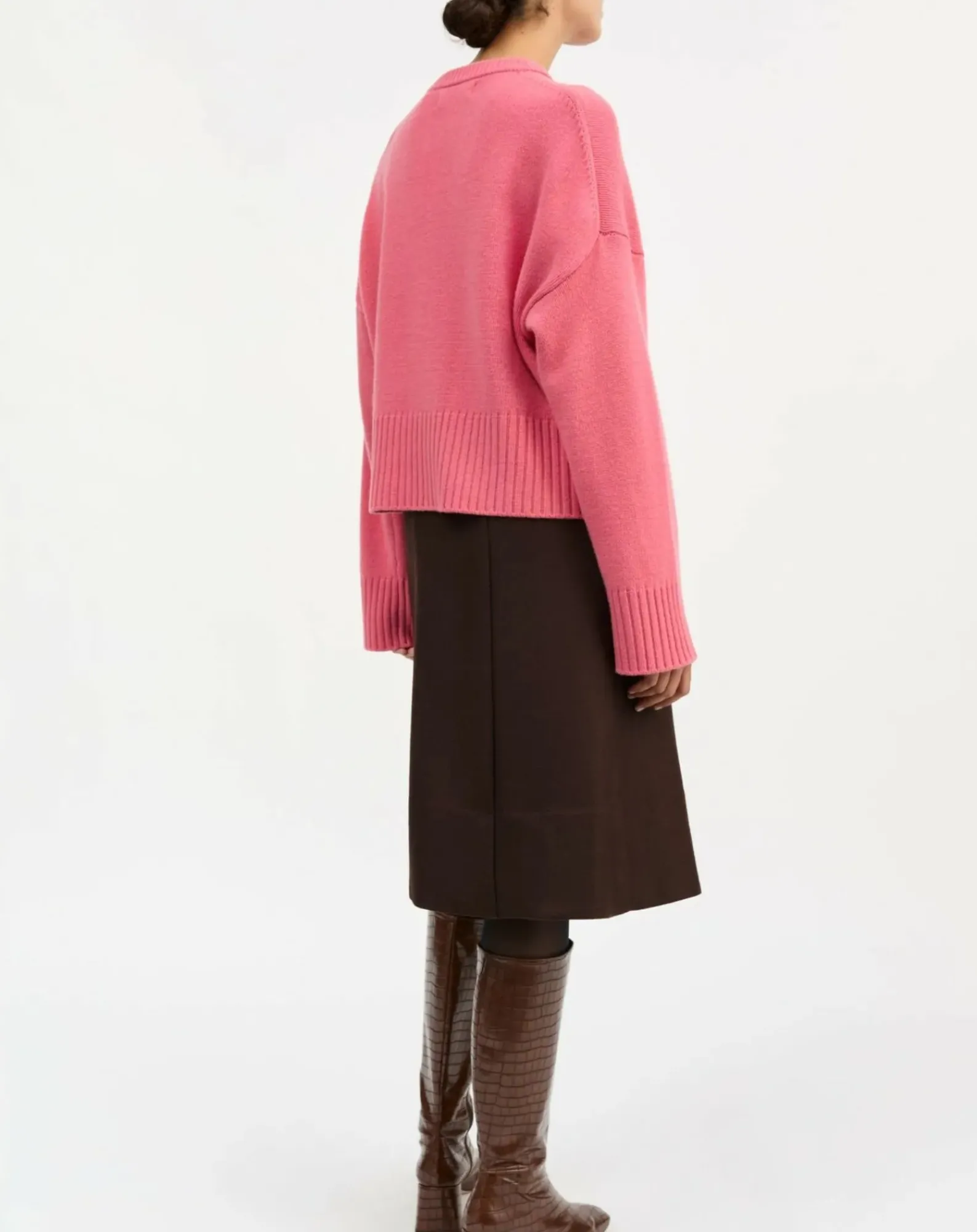 Skall Studio Pulls, Gilets-Campa Merino Wool Sweater Rose
