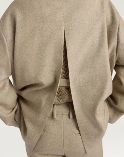 Momoni Vestes, Manteaux-Candy Laine Jacket Beige