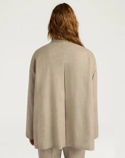 Momoni Vestes, Manteaux-Candy Laine Jacket Beige