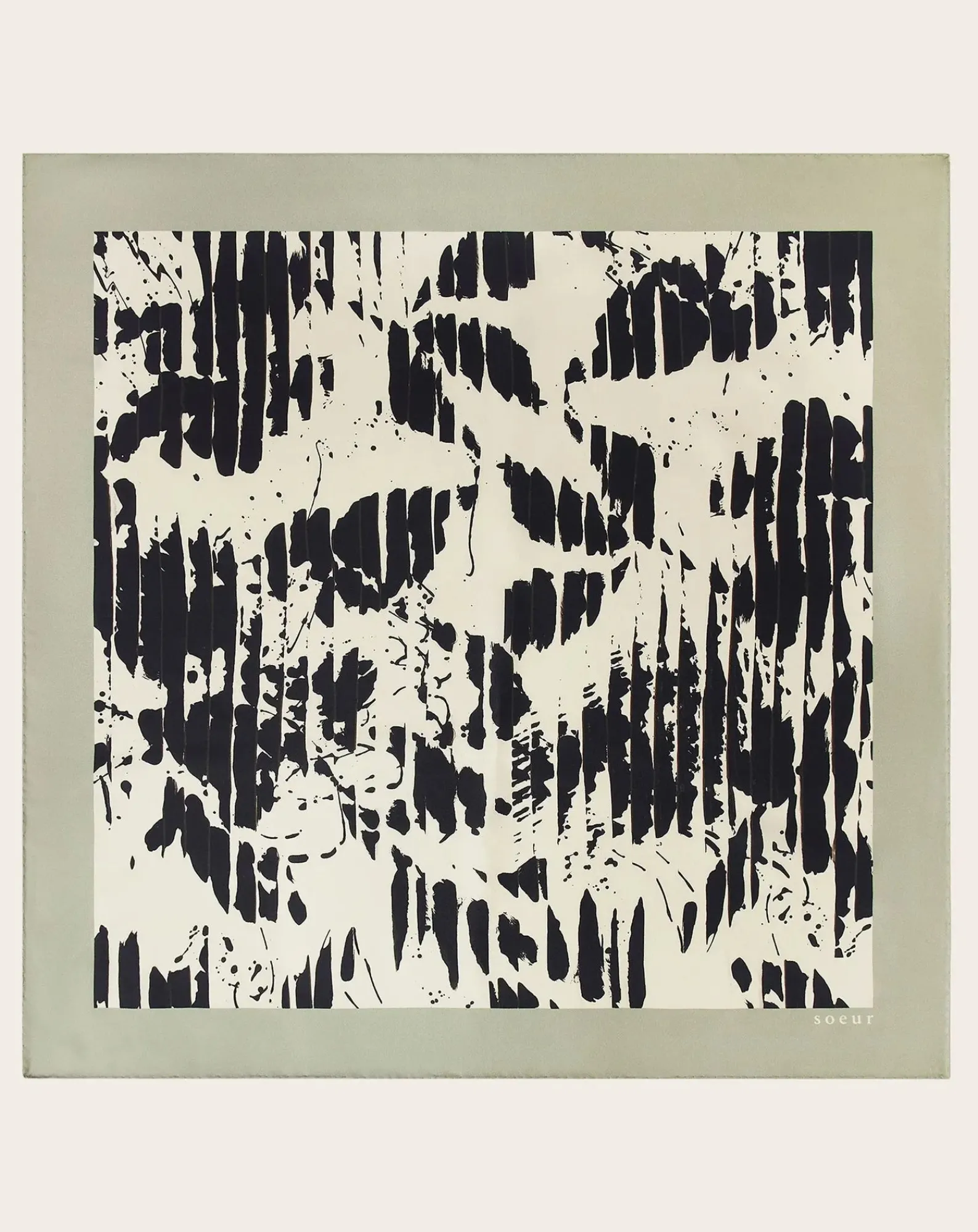 Soeur Echarpes, Foulards-Capucine Silk Scarf Jaune pâle
