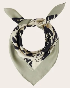 Soeur Echarpes, Foulards-Capucine Silk Scarf Jaune pâle