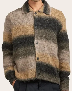 Norse Projects Pulls, Gilets-Cardigan Erik Laine Alpaga Gris foncé