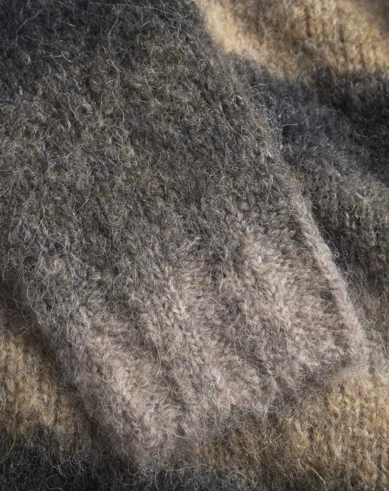 Norse Projects Pulls, Gilets-Cardigan Erik Laine Alpaga Gris foncé