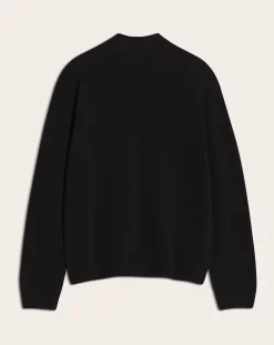 Maison Kitsuné Pulls, Gilets-Cardigan Tête De Renard Confort Laine Noir