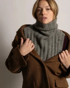 Koon Echarpes, Foulards-Cashmere bib Gris