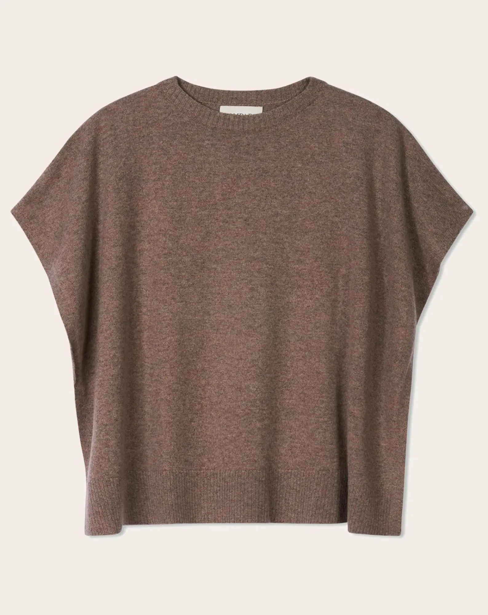 Bompard Vestes, Manteaux-Cashmere Boatneck Poncho Beige