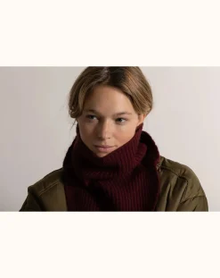 Koon Echarpes, Foulards-Cashmere collar Bordeaux