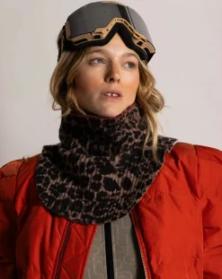 Koon Echarpes, Foulards-Cashmere collar Léopard