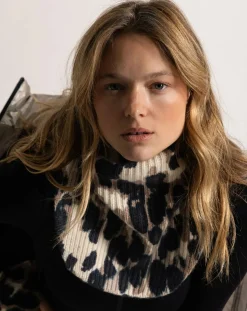 Koon Echarpes, Foulards-Cashmere collar Léopard