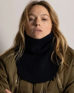 Koon Echarpes, Foulards-Cashmere collar Bleu marine