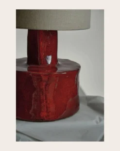 Serax Lampes À Poser-Catherine Ceramic Table Lamp Rouge