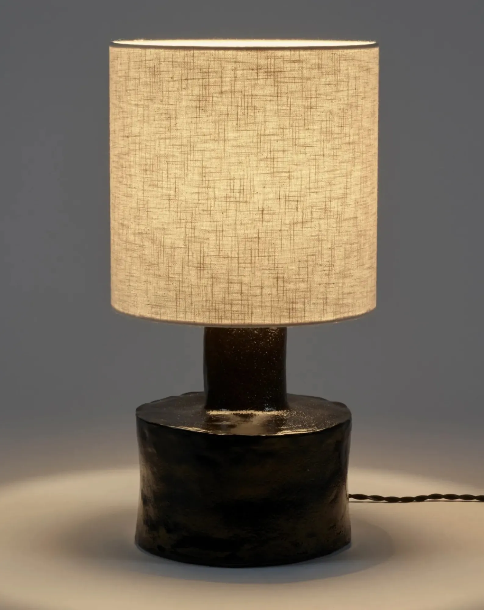 Serax Lampes À Poser-Catherine Ceramic Table Lamp Noir
