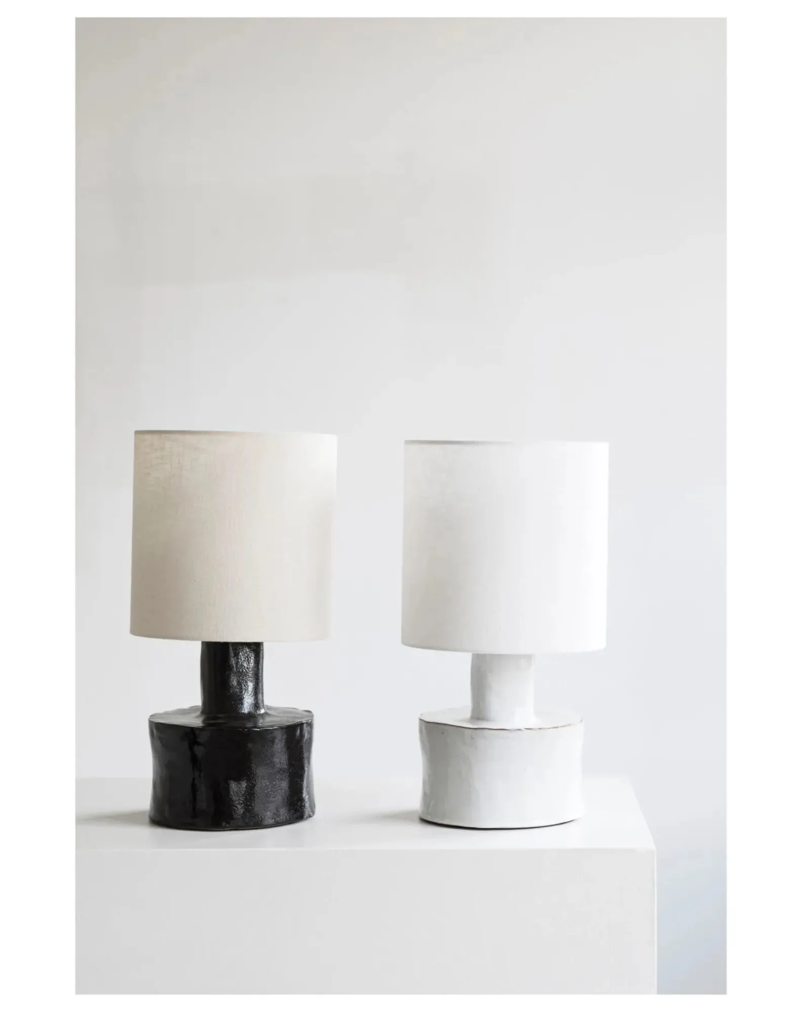 Serax Lampes À Poser-Catherine Ceramic Table Lamp Noir