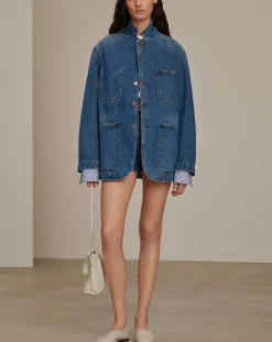 Soeur Vestes, Manteaux-Charlize jacket Bleu