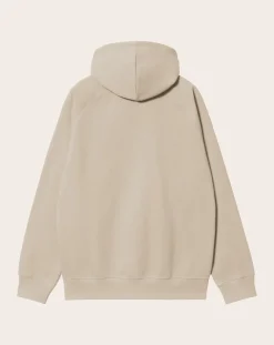 Carhartt WIP Sweats-Chase hoodie Blanc cassé