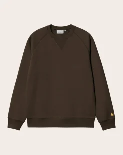 Carhartt WIP Sweats-Chase sweatshirt Tabac