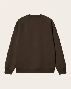 Carhartt WIP Sweats-Chase sweatshirt Tabac