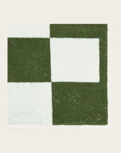 Hay Linge De Bain-Check Bath Towel Matcha