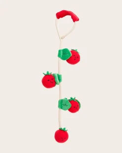 The Furry Folks Accessoires Animaux-Cherry Tomato digging toy Rouge tomate