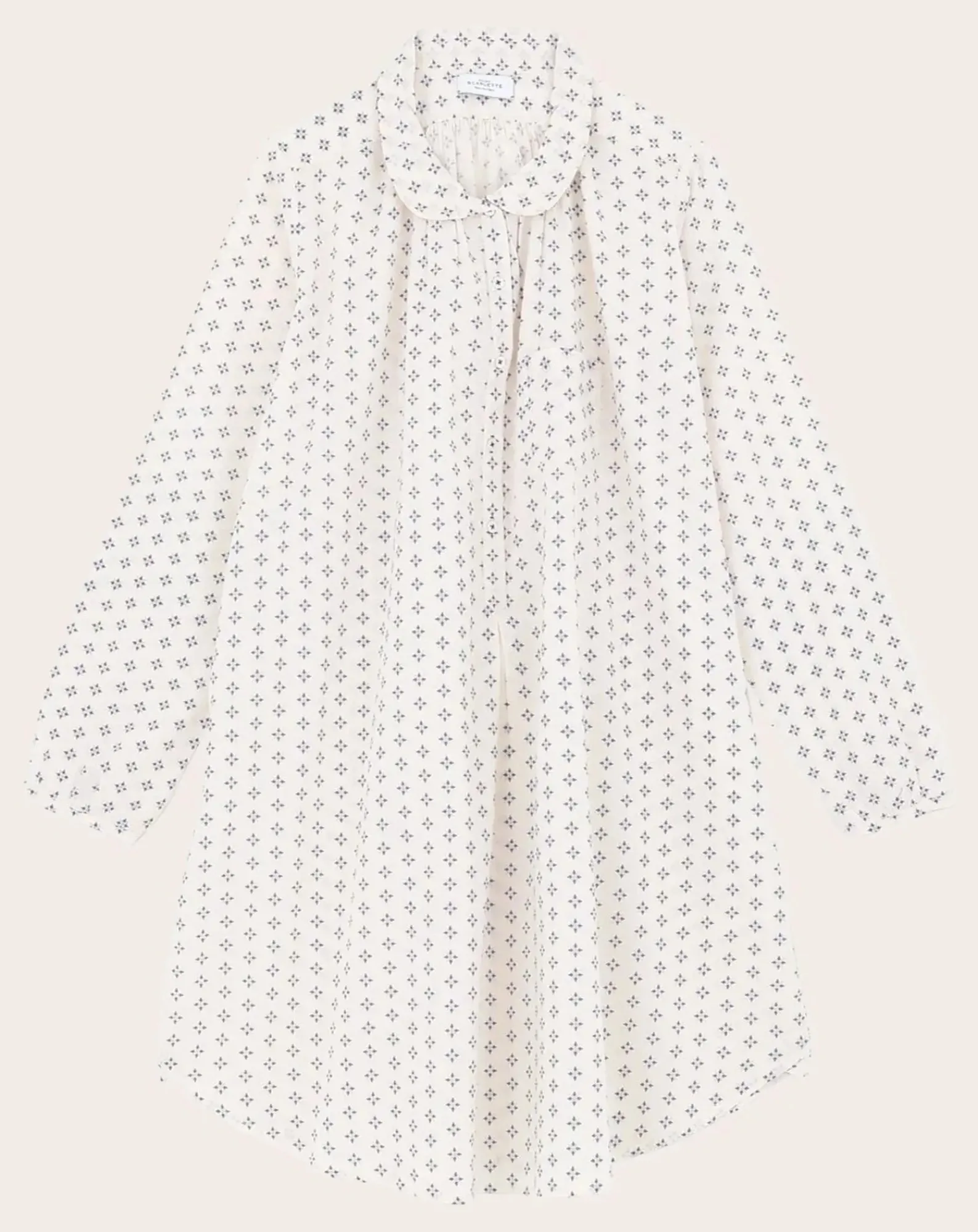 Scarlette Ateliers Lingerie, Chaussettes-Chloé Short Nightgown Bleu