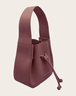 Studio Amélia Sacs À Main-Cinched Mini bag Aubergine