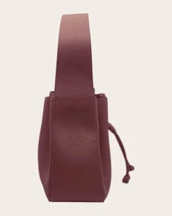 Studio Amélia Sacs À Main-Cinched Mini bag Aubergine