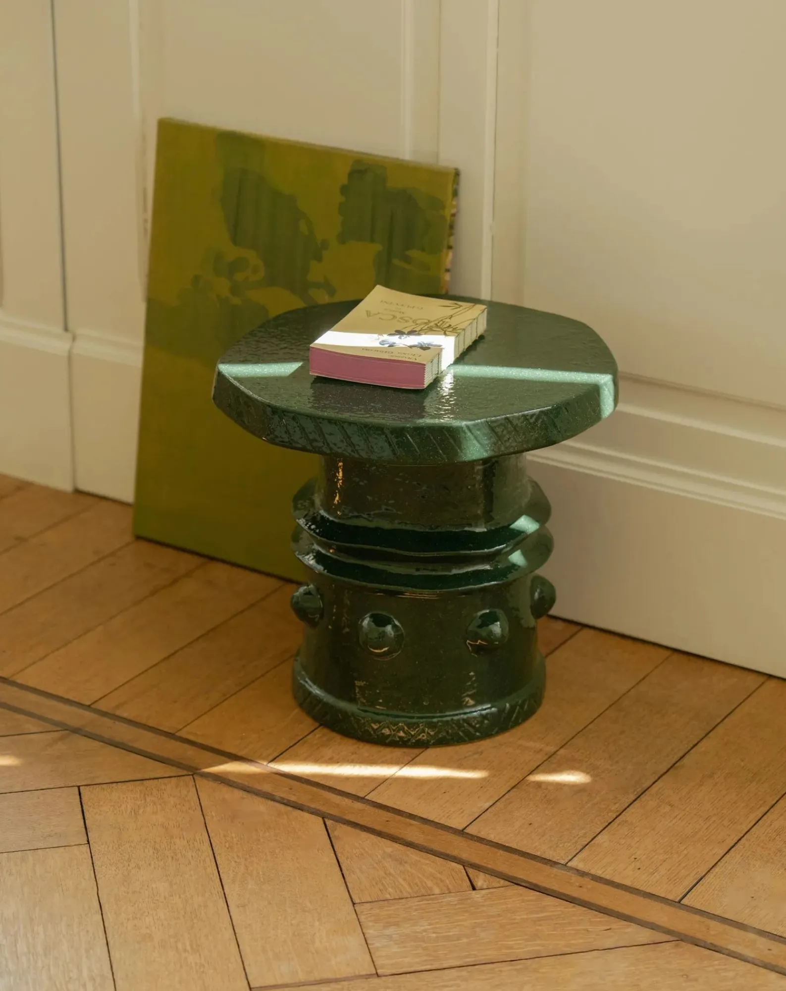 Serax Tables, Bureaux-Clara 08 side table Vert foncé