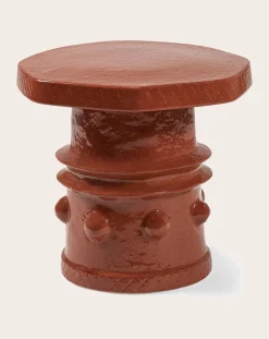 Serax Tables, Bureaux-Clara 108 side table Brique