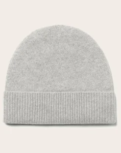 Bompard Bonnets, Cagoules, Gants-Classic Cashmere Beanie Gris argent