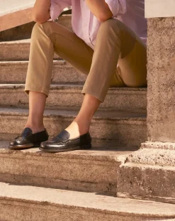 Sebago Derbies, Mocassins-Classic Dan loafers Noir