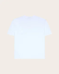 Smallable Woman Tee-Shirts, Tops-Cloud T-shirt Organic cotton Blanc