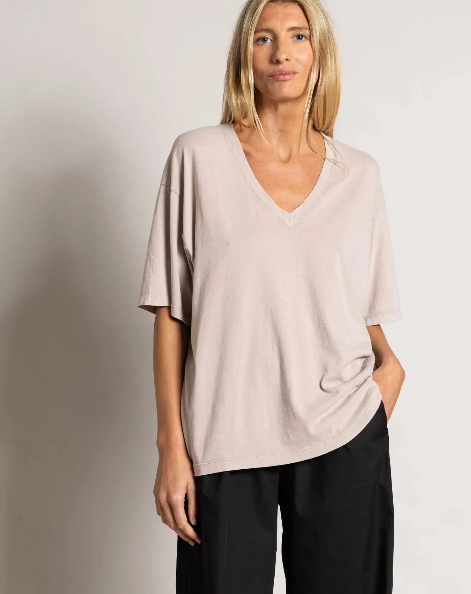 Smallable Woman Tee-Shirts, Tops-Cloud T-shirt Organic cotton Mastic