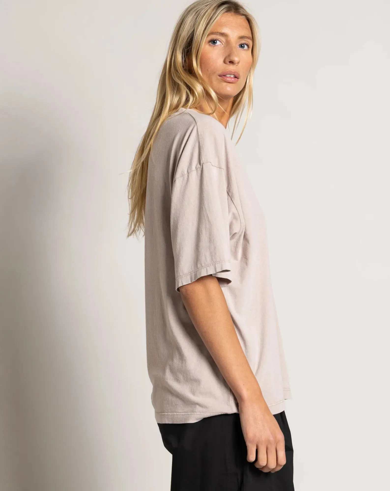 Smallable Woman Tee-Shirts, Tops-Cloud T-shirt Organic cotton Mastic