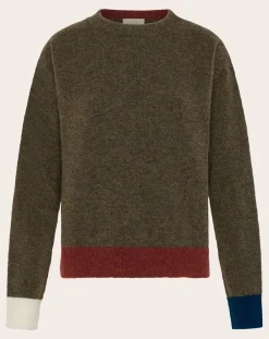 Momoni Pulls, Gilets-Clover Merino Wool Sweater Vert
