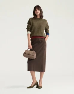 Momoni Pulls, Gilets-Clover Merino Wool Sweater Vert