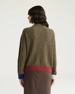 Momoni Pulls, Gilets-Clover Merino Wool Sweater Vert