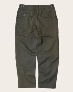 Frizmworks Pantalons, Jeans-CN Fatigue Cotton Pants Vert olive