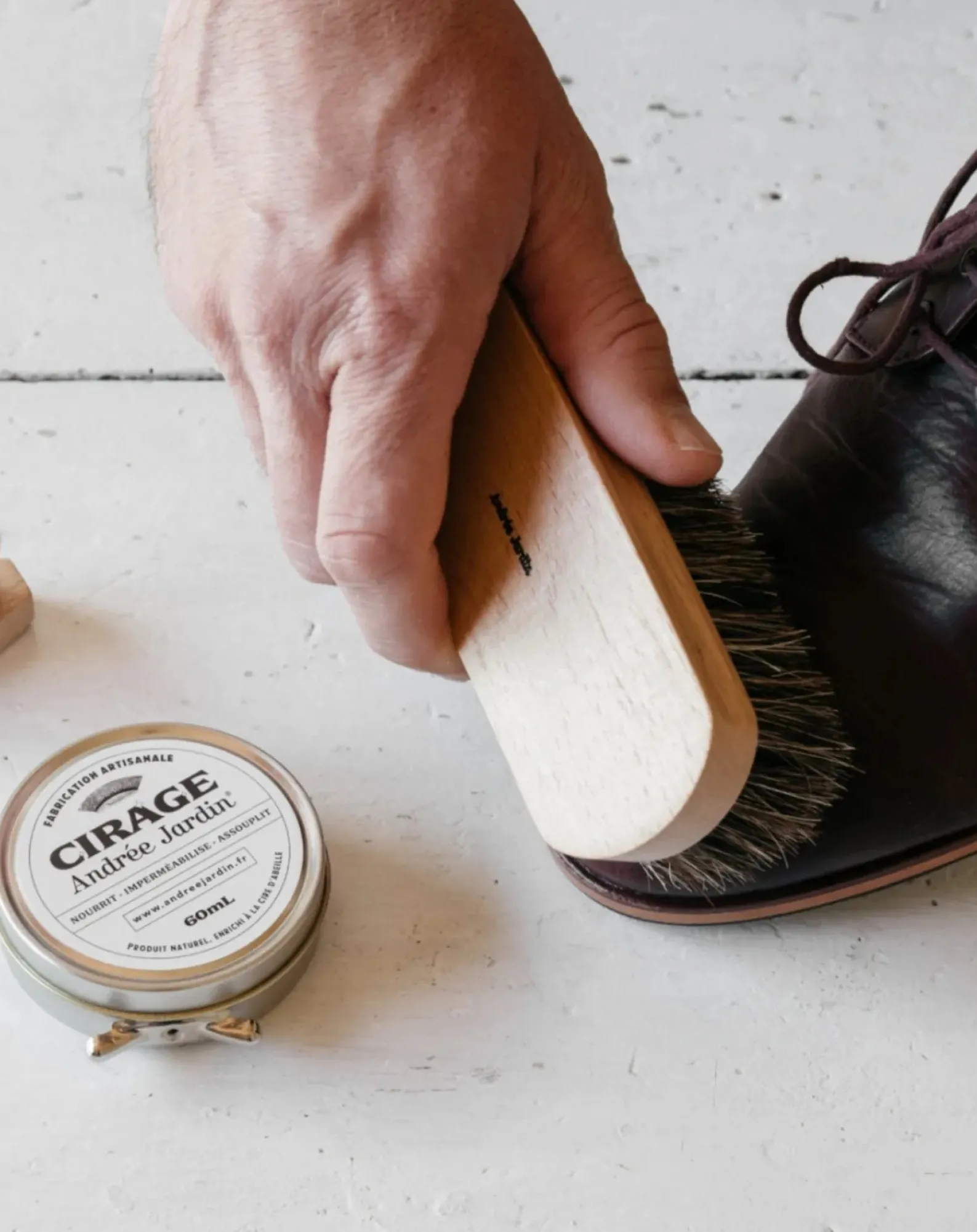 Andrée Jardin Nettoyage, Entretien-Coffret cirage à chaussures Multicolore