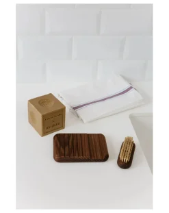 Andrée Jardin Nettoyage, Entretien-Coffret savon et brosse x Fer à Cheval Naturel